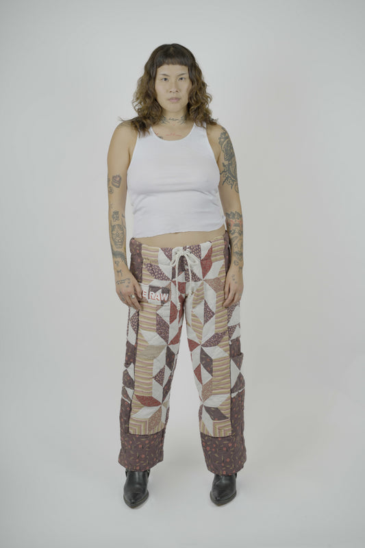 Burgundy 1 Of 1 Quilt Pant