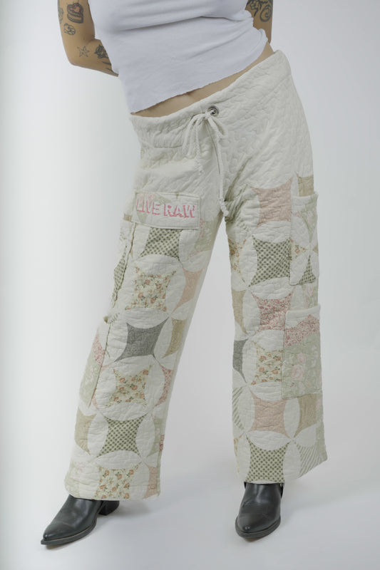 Muted Motifs 1 of 1 Quilt Pant