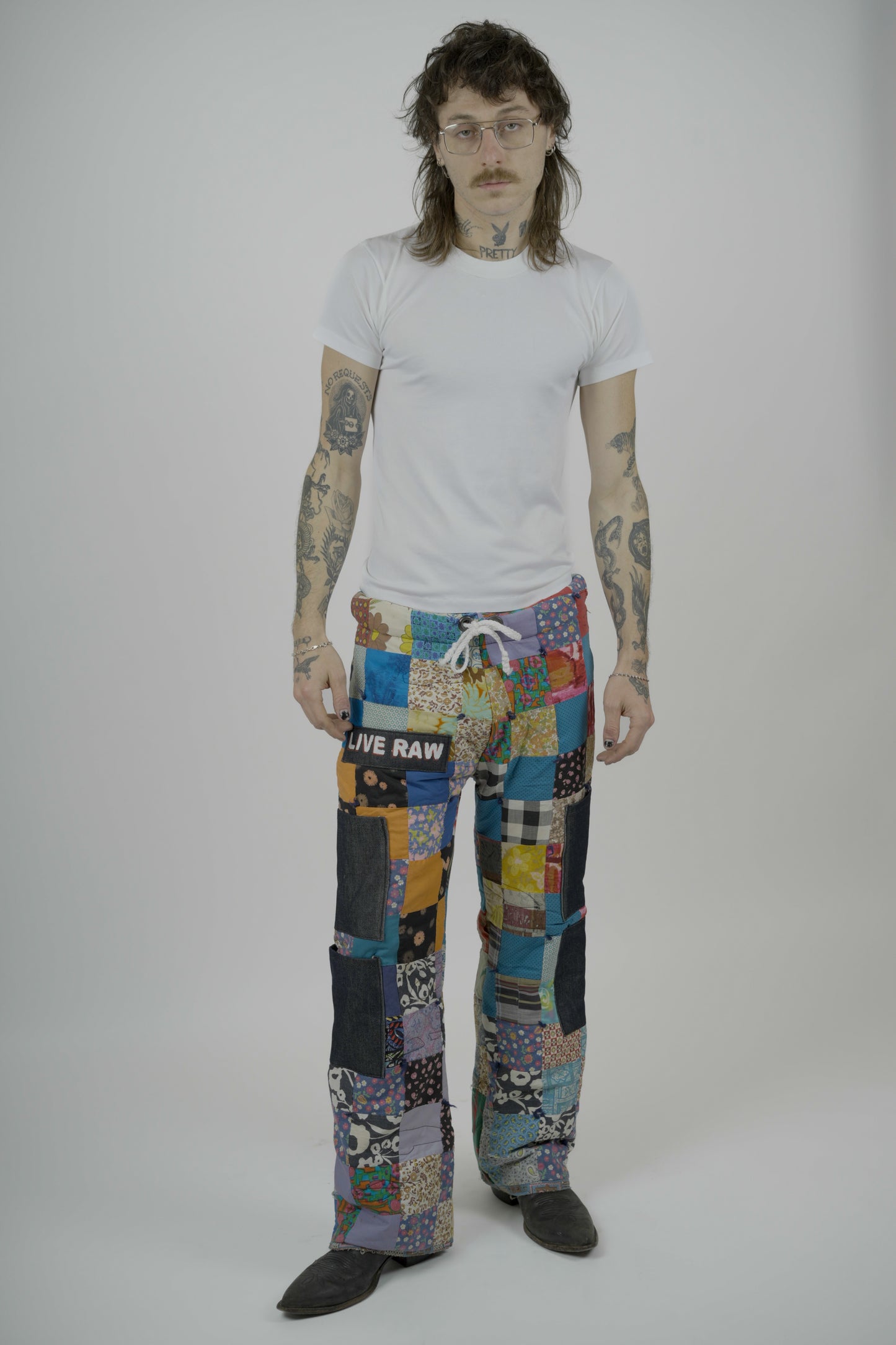 '60s 1 Of 1 Quilt Pants