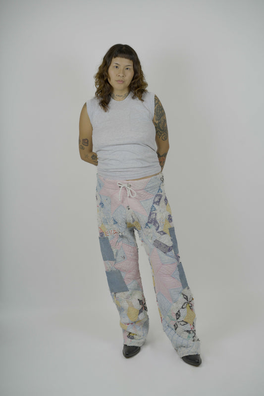 Distressed 1 Of 1 Quilt Pant