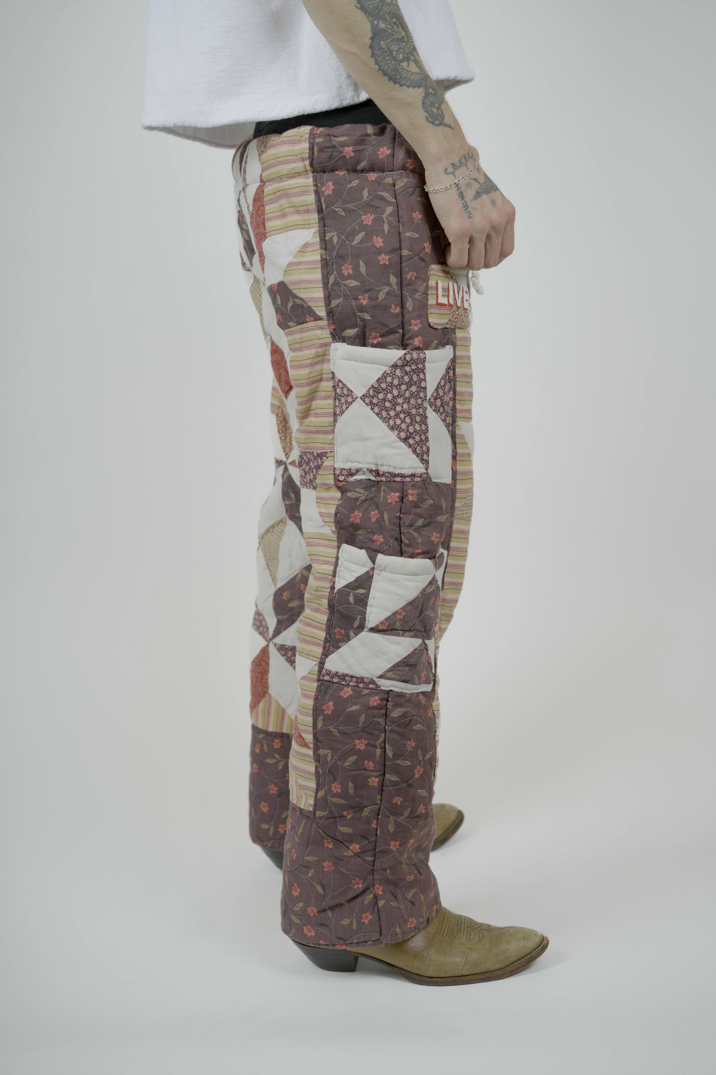 Burgundy 1 Of 1 Quilt Pant
