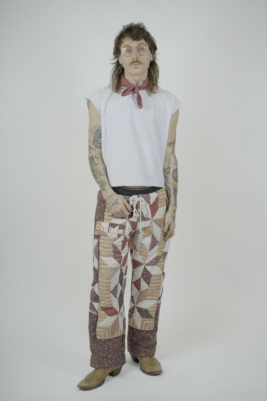 Burgundy 1 Of 1 Quilt Pant