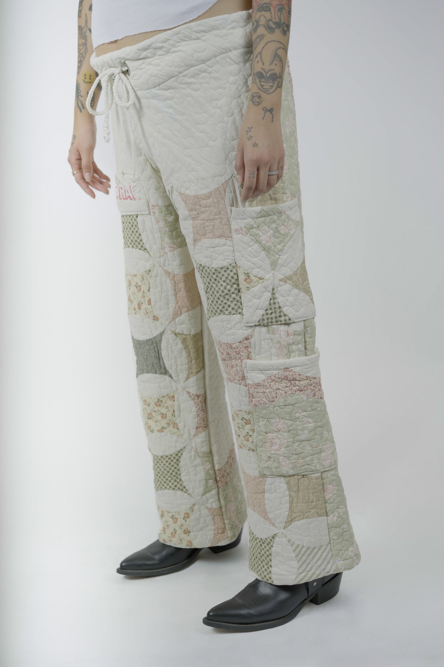 Muted Motifs 1 of 1 Quilt Pant