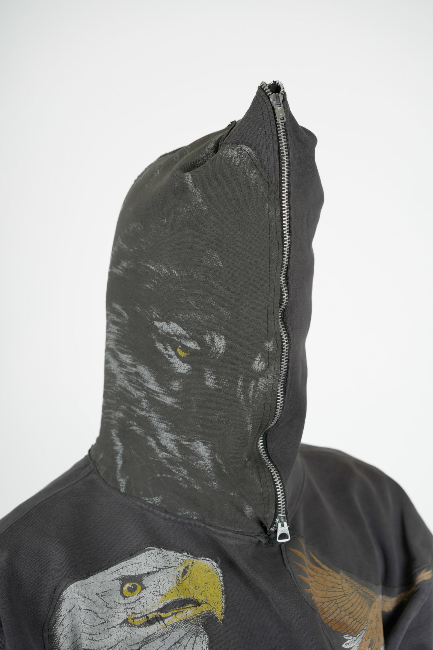ZIP FACE HARLEY HOOD